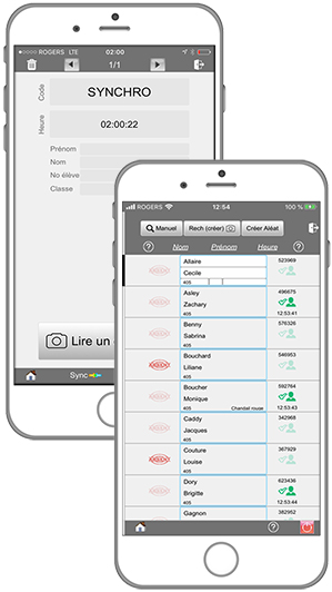 Logiciel SpectraFusion Mobile