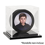 Présentoir pour rondelle de hockey