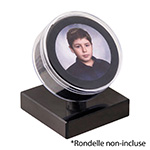 Présentoir pour rondelle de hockey